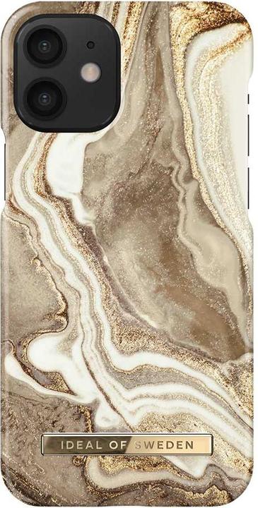 Actual product image iDeal Of Sweden Designer Hard Cover Golden Sand Marble (Apple iPhone 13 mini)