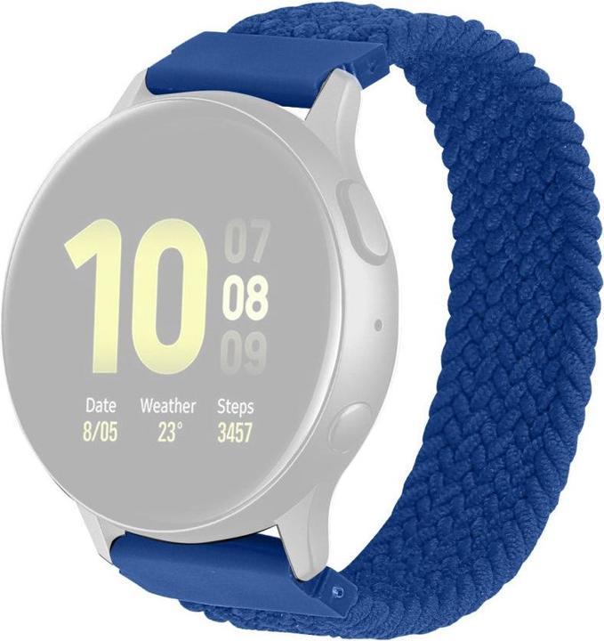 Actual product image Cover-Discount 20mm Nylon Bracelet Loop blue (20 mm, Nylon)