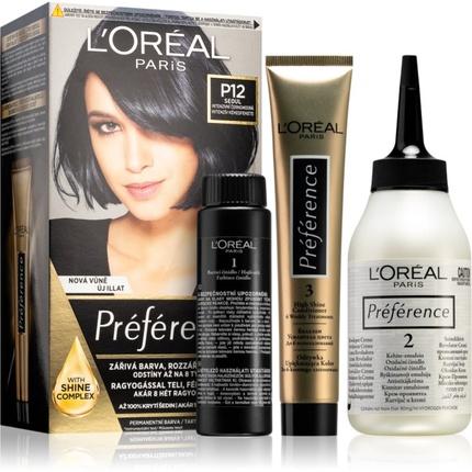 Produktbild L'Oréal Paris Preference Feria Hair Color Moterims 60ml (Black)