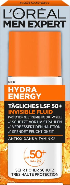 Immagine prodotto L'Oréal Paris Men Expert Hydra Energetic (Crema solare, SPF 50+, 50 ml)