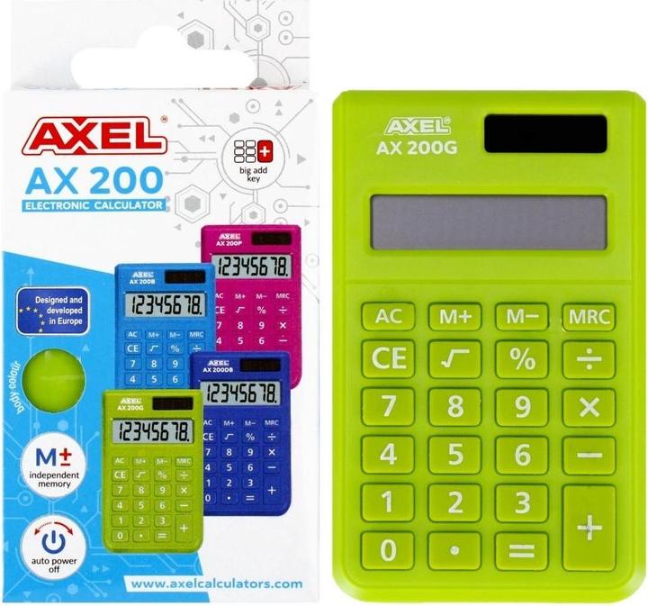 Actual product image Axel AX-200G Taschenrechner