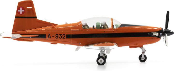 Actual product image Ace Pilatus PC-7 A-932 origin paint orange