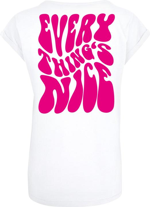 Produktbild Mister Tee MisterTee Everything Is Nice Ladies Extended Shoulder Tee - 195243 (XL)