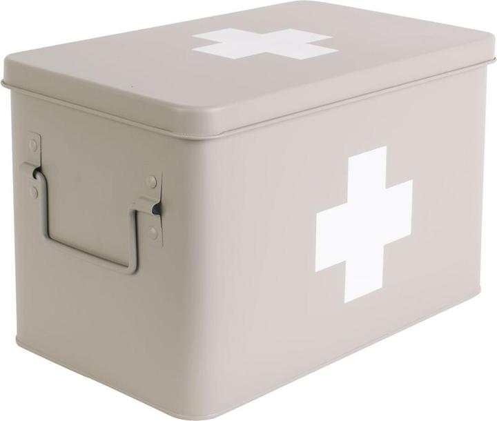 Produktbild present time Erste Hilfe Schrank klein 21.5 x 16 cm, Grau matt