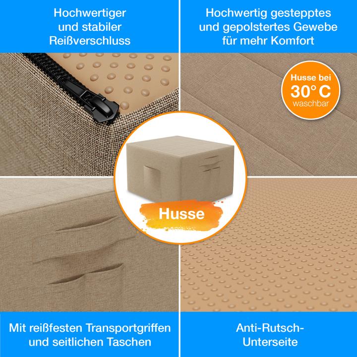 Produktbild Bestschlaf Klappmatratze (90 x 200 cm, Schaumstoffkern)