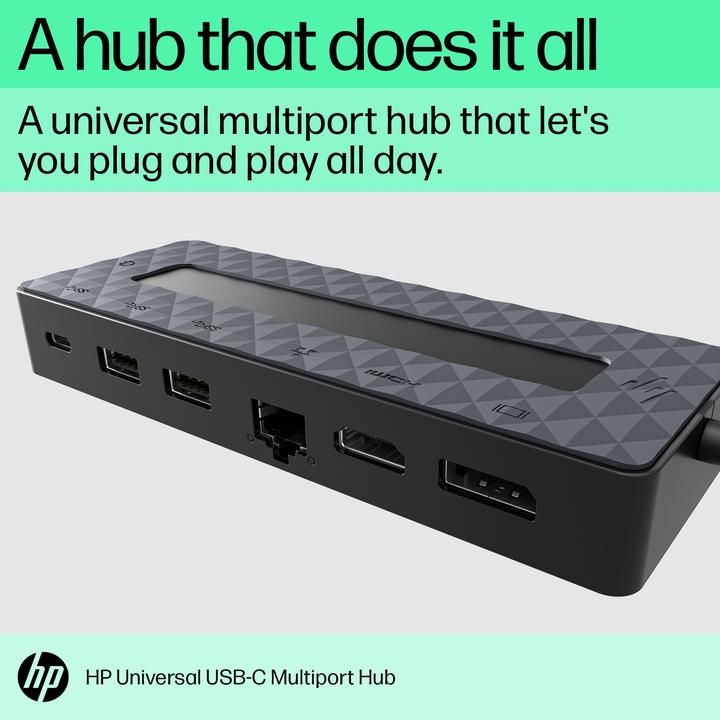 Produktbild HP Universal Multiport (USB-C, 3 Ports)