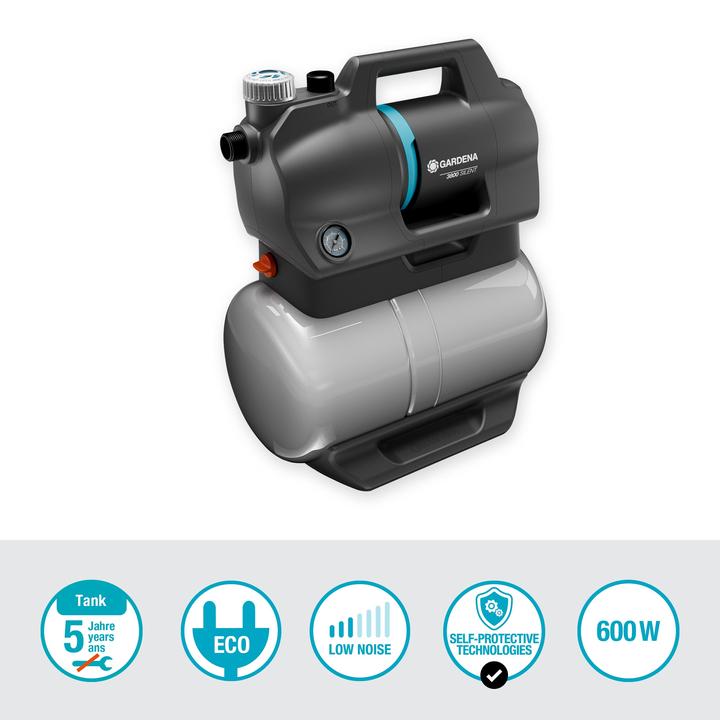 Image du produit Gardena Station d'épuration domestique 3800 Silent CH E1 (Pompe à eau domestique)