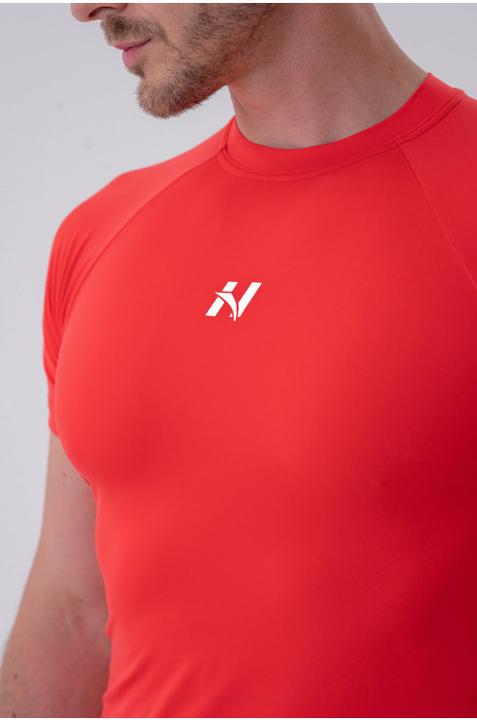 Actual product image Nebbia Functional Slim-Fit T-Shirt 324 Red (XXL)