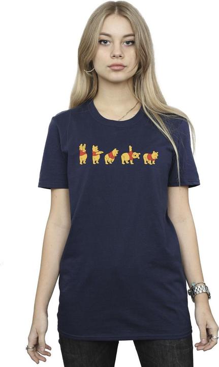 Immagine prodotto Disney Winnie The Pooh Stretching Maglietta Ampia Donna (4XL)