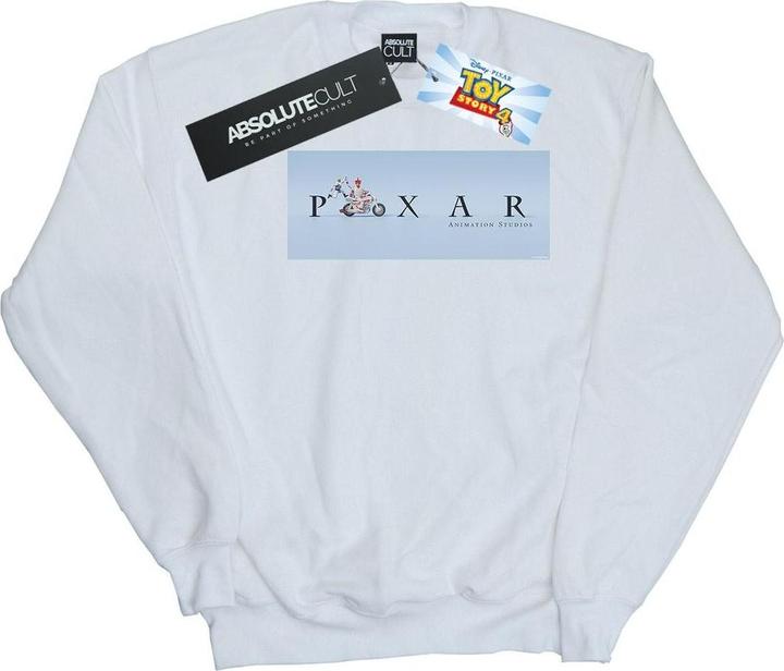 Disney Toy Story 4 Duke Caboom Pixar Studios Logo Sweatshirt