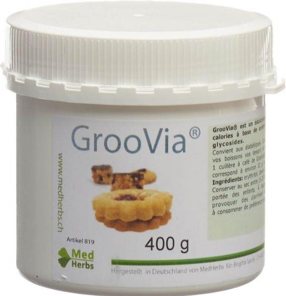 Immagine prodotto GrooVia Polvere dolcificante con (stevioside) SüssStoff (400 g)