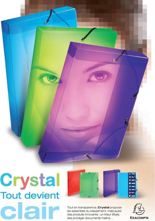 Actual product image Exacompta Crystal (A6, 35 mm, 1 Piece)