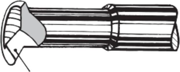 Actual product image Internally threaded steel right-hand thread form 55° (Whitworth)