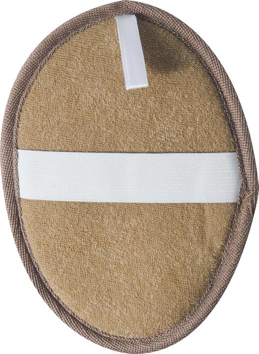 Actual product image MSV Jute Exfoliating Sponge 19.5 x 13 cm, Brown