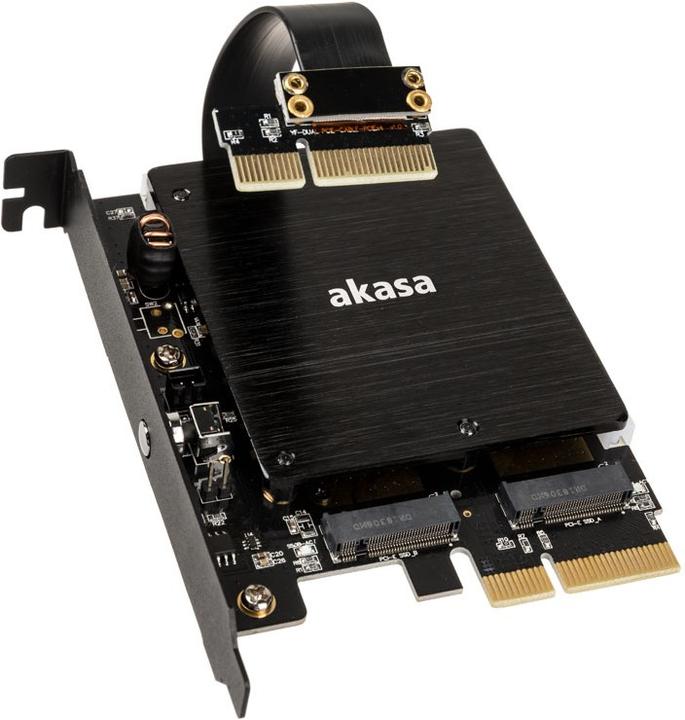 Immagine prodotto Akasa AK-PCCM2P-04 - PCIe - M.2 - Nero - Passivo