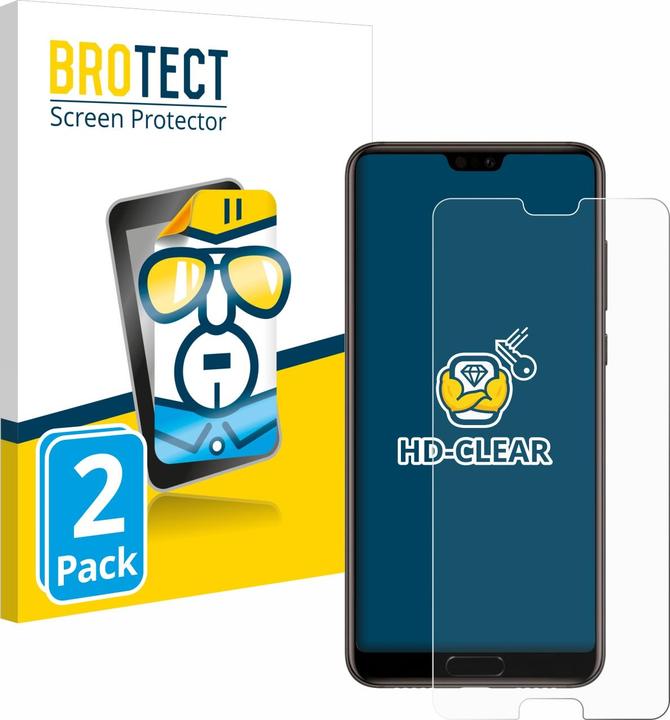Produktbild BROTECT Schutzfolie Displayschutz Klar (2 Stück, Cubot P20)