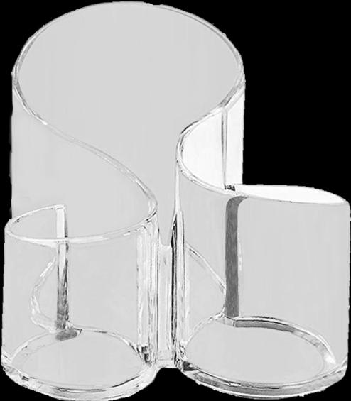 Actual product image Brush and pen holder, 14 x 13.8 x 11.8 cm