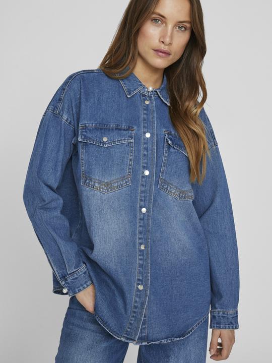 Produktbild Vila Langarm Jeanshemd (34)