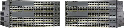 Immagine prodotto Cisco Switch/Cat 2960-X 48GigE 740W 4x1G SFP (52 Porti)
