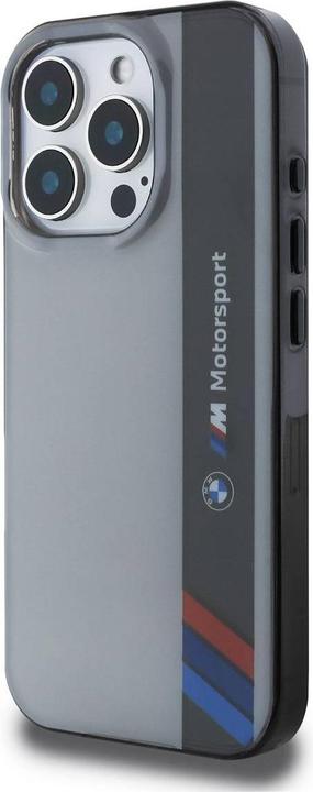 Immagine prodotto BMW BMHCP16L23HTFEG iPhone 16 Pro 6,3" szary/grey hardcase Motosport IML Vertical Stripe (Apple iPhone 16 Pro)