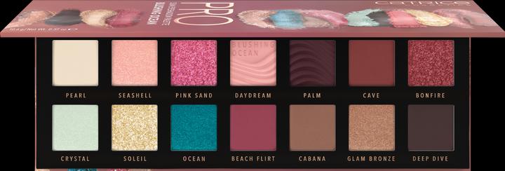 Produktbild Catrice Pro Slim Eyeshadow Palette Blushing Ocean (MesmerEYEzing Moments)