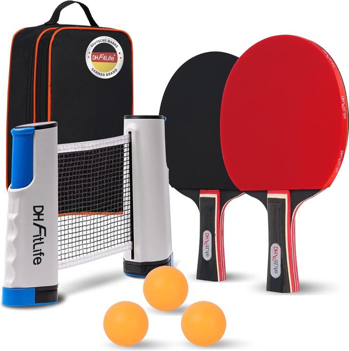 Actual product image DH FitLife 7-teiliges Tischtennisschläger Set