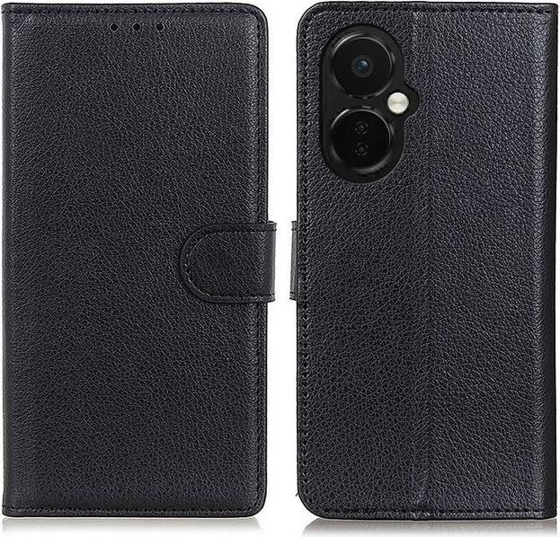 Produktbild MU Classic Litchi Leder Bookcover Series (Oppo Nord CE 3 Lite)