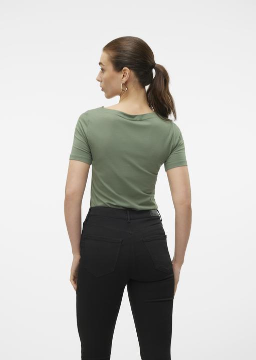 Produktbild Vero Moda U-Boot-Ausschnitt Oberteil mit kurzen Ärmeln (XL)