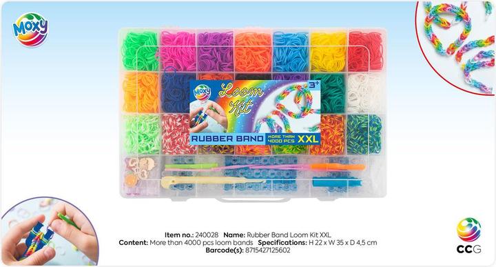 Actual product image Grafix Rubber band loom