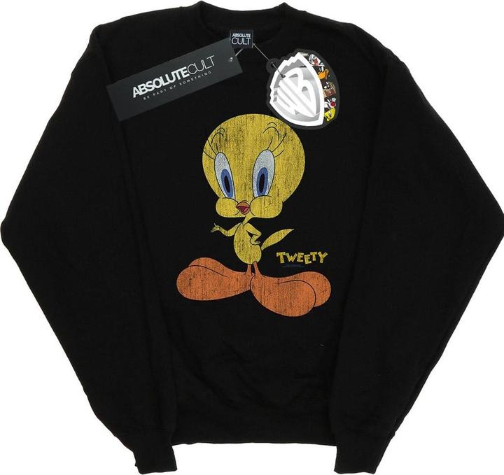 Immagine prodotto Looney Tunes Tweety Pie Distressed Felpa Donna (L)