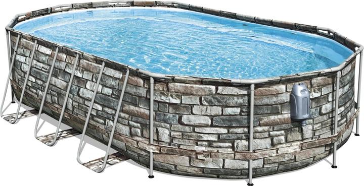 Produktbild Bestway Pool Power Steel Comfort Jet Series Set 610 x 366 x 122 cm (610 x 366 x 122 cm)