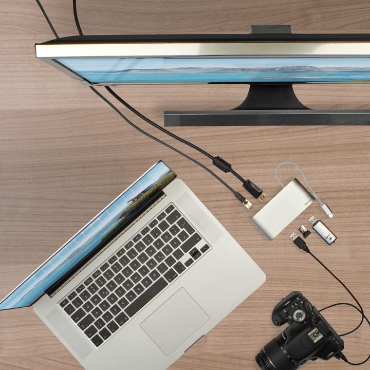 Actual product image Hama USB-C-Multiport Adapter (USB-C, 1 Ports)
