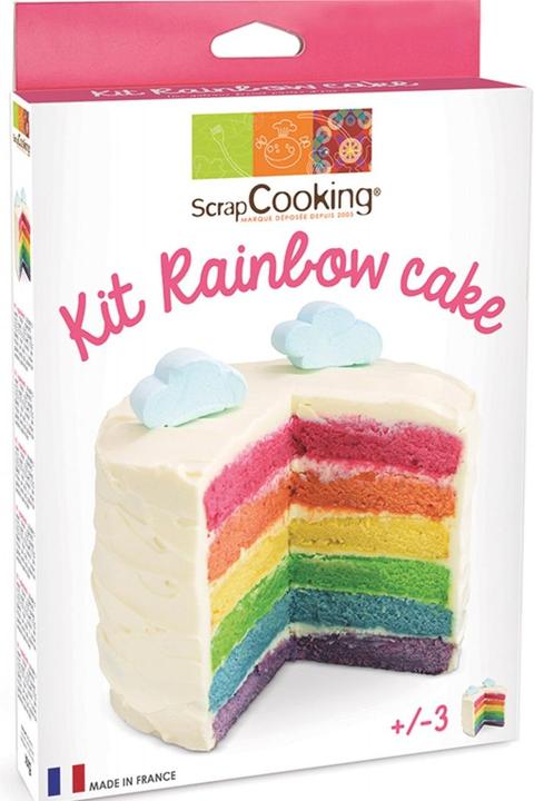 ScrapCooking Kit Rainbow Cake (110 ml)