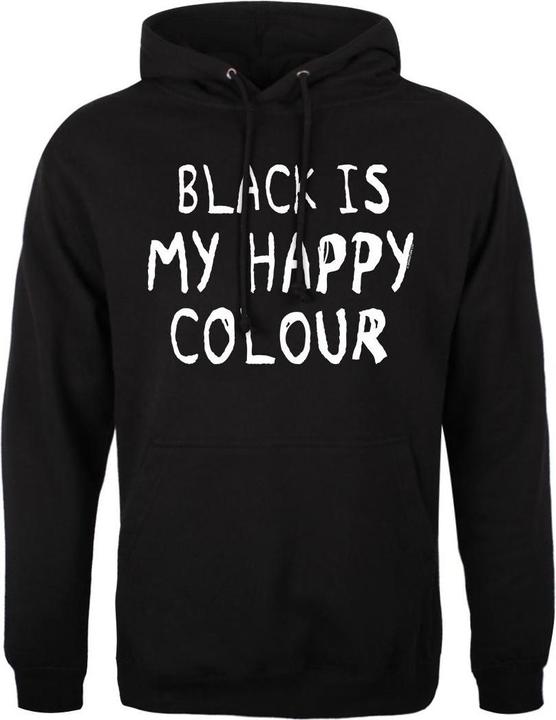 Grindstore Black Is My Happy Colour Kapuzenpullover