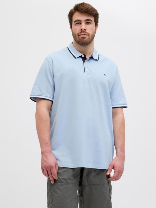 Produktbild Jack & Jones Plus Size Jjepaulos Polo Ss Noos Pls (4XL)