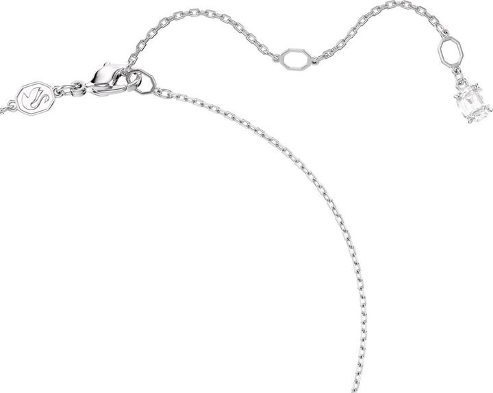 Actual product image Swarovski x Ariana Grande Halskette Verschiedene Schliffe Herz Weiss Rhodiniert (Swarovski Metal)