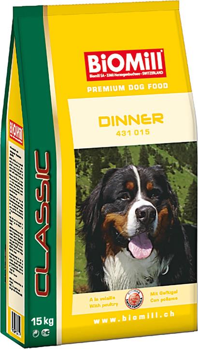 Actual product image Biomill Dog Classic Plus Dinner (Adult, 1 pcs., 15000 g)