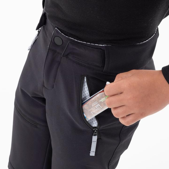 Immagine prodotto Quechua Pantaloni invernali softshell per bambini taglia 122-170 caldi per l'escursionismo - SH500 Mountain (6, 7, 8)