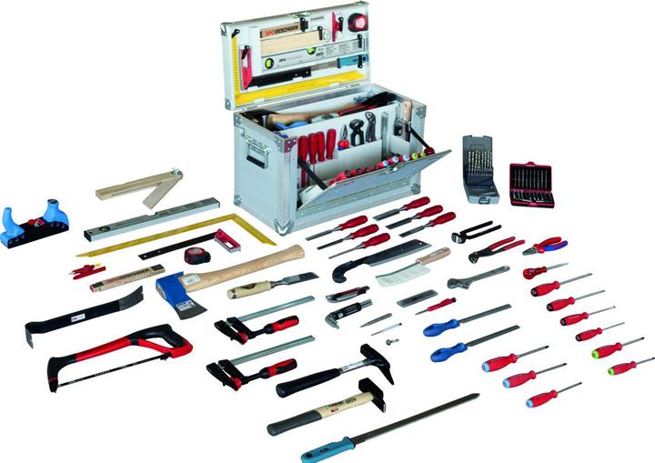 Actual product image OPO Zimmermanns-Werkzeugk. LIGHT gefüllt (46 pieces)