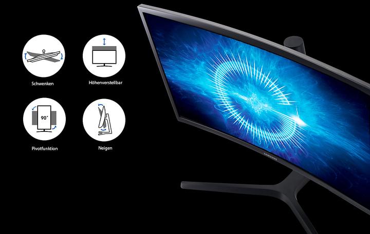 Actual product image Samsung C27fg73 (1920 x 1080 pixels, 27")