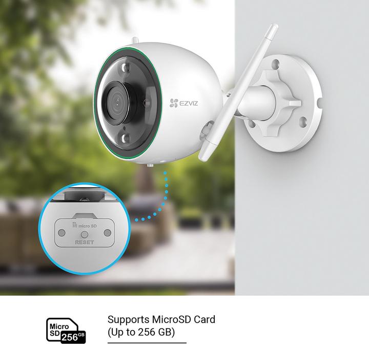 Productafbeelding EZVIZ C3N IP Beveiligingscamera Buiten Vloer Plafond/Wand 1920 x 1080 Pixel (1920 x 1080 Pixels)