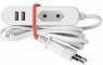 Produktbild Velleman Steckdosenleiste Mit 1 Eurostecker Und 2 Usb-Ports - Ideal Für Unterwegs