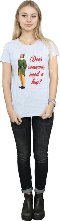 Actual product image Elf Womens/Ladies Hug Buddy Cotton T-Shirt (M)