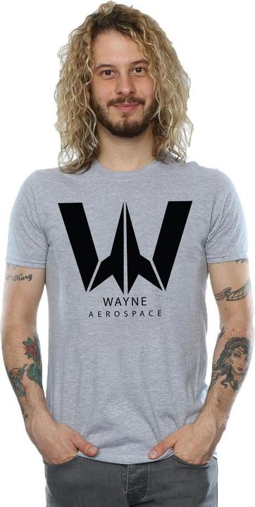 Image du produit - T-shirt JUSTICE LEAGUE MOVIE WAYNE AEROSPACE - Homme (S)