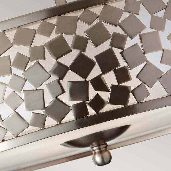 Immagine prodotto Elstead Lighting Zara plafoniera E27 tripla in acciaio spazzolato (E27)