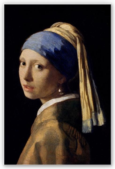 Produktbild Trenddeko Vermeer - Das Mädchen mit dem Perlenohrgehänge (30 x 45 cm)