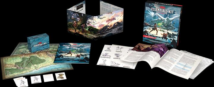 Produktbild Wizards of the Coast Dungeons and Dragons: Essentials Kit (Englisch)