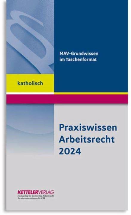 Actual product image Praxiswissen Arbeitsrecht 2024 katholisch (German, Fitzthum, 2024)