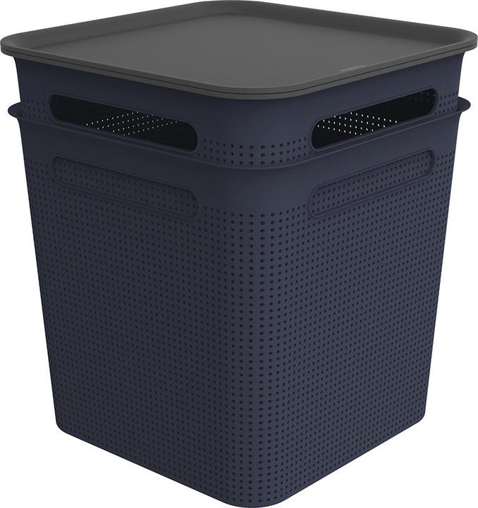 Produktbild Rotho 2er Set Boxen mit Deckel 18 l BRISEN (18 l)