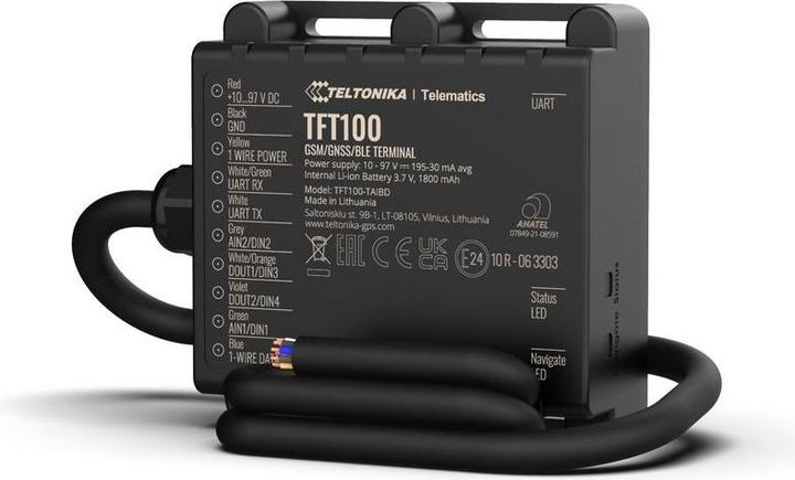 Actual product image Teltonika Tracker SAS - TFT100 - CAN Interface - E-Forklikt Tracker Plus - GSM/GNSS